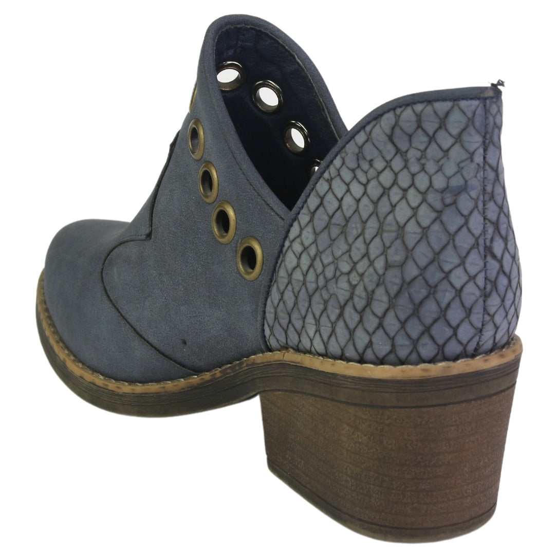 Botin Chalada Mujer Camp-15 Azul Casual