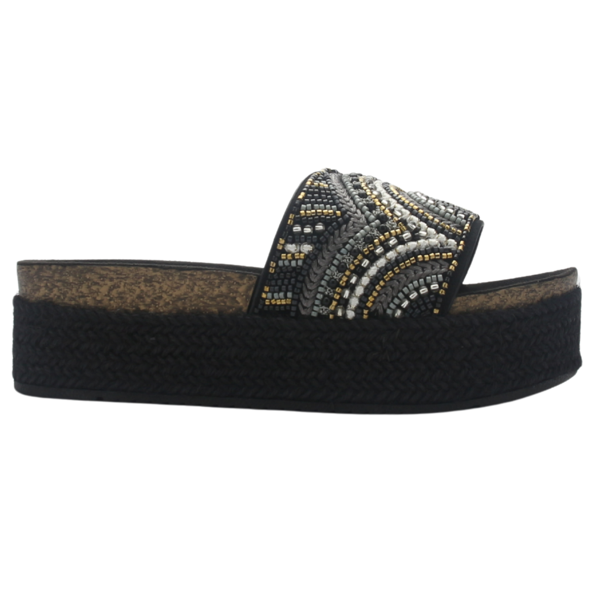 Sandalia  Chalada Mujer  Stork-11 Negro Casual
