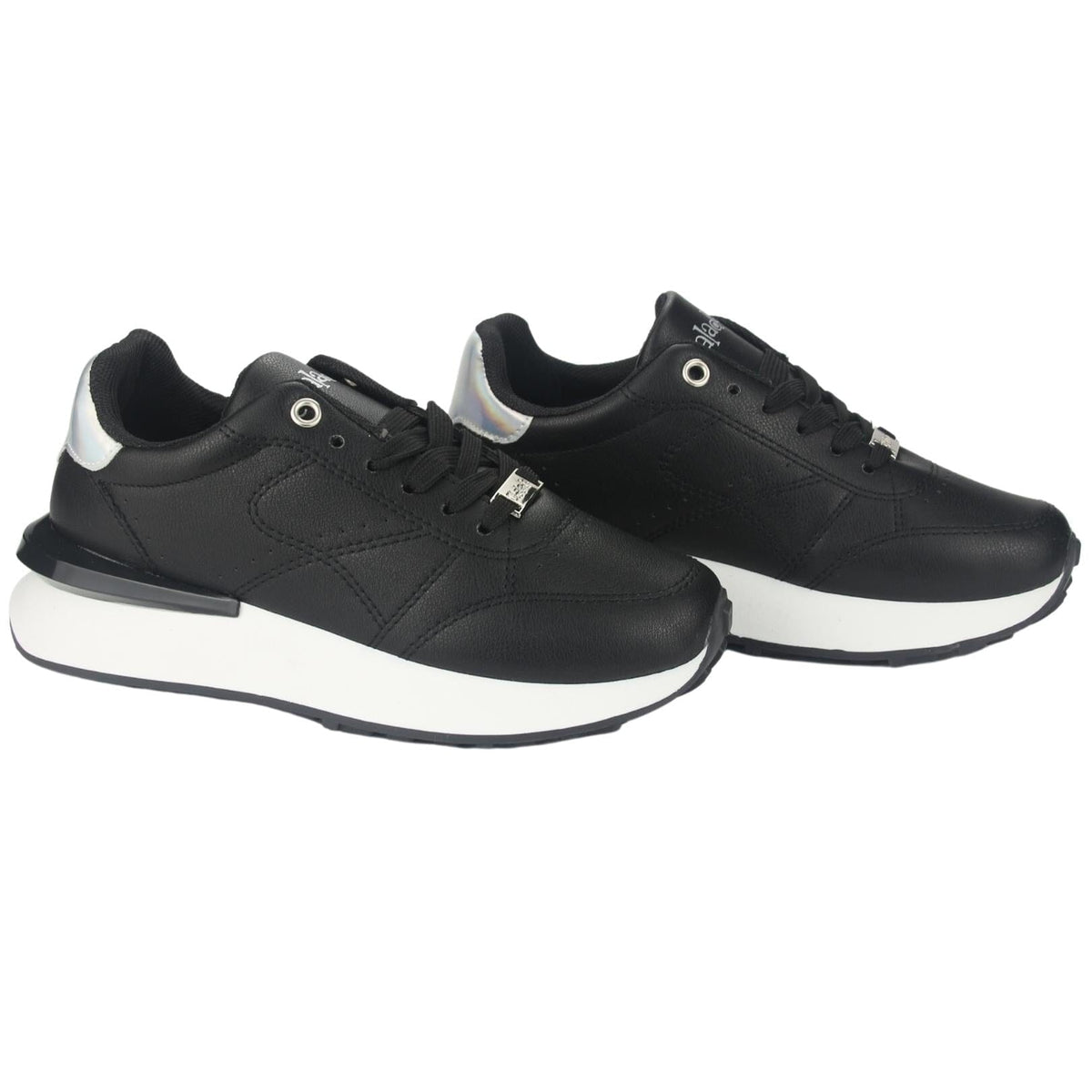 Zapatilla Chalada Mujer Frika-1 Negro Urbano