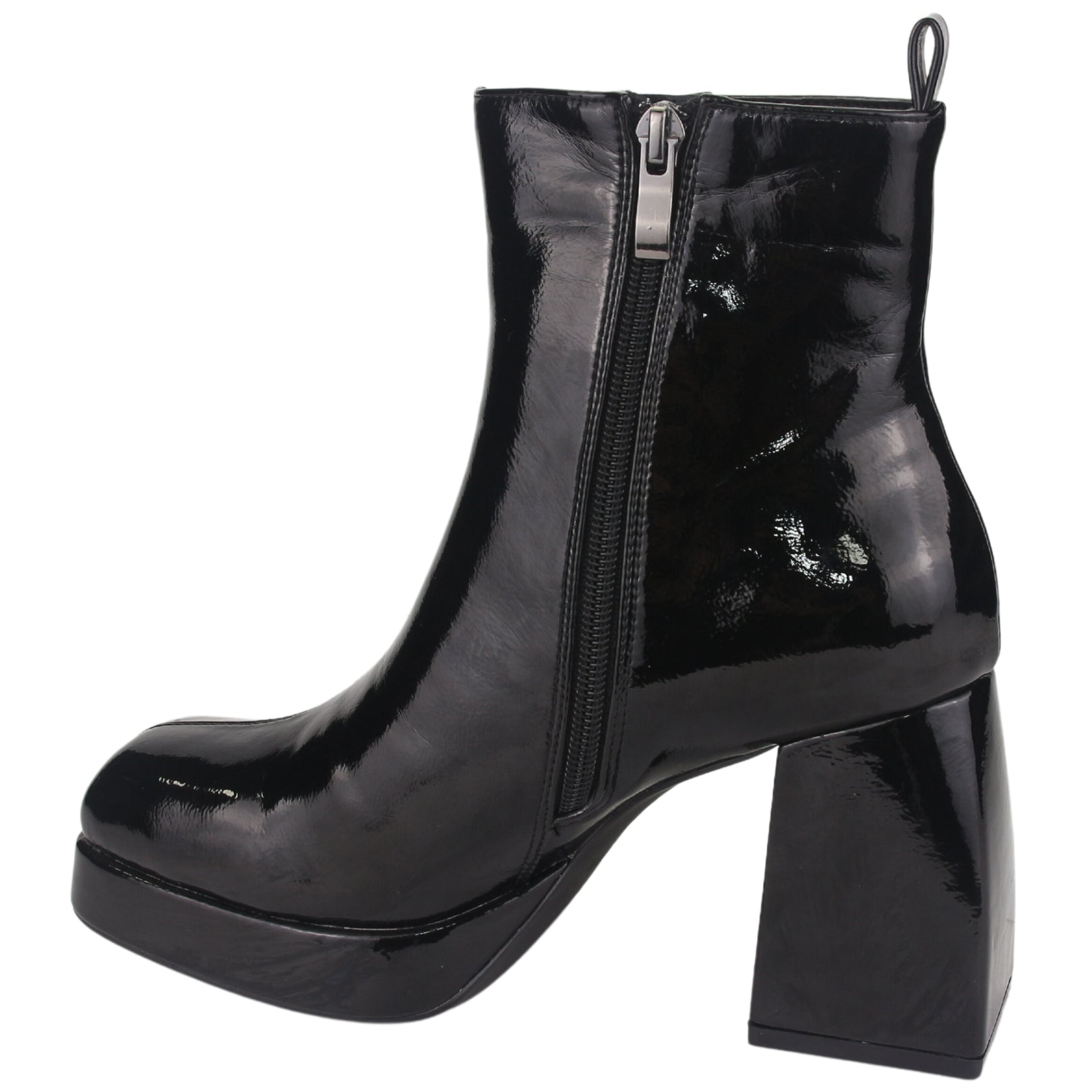 Botin Chalada Mujer Dune-1 Negro Casual Botines Taco Chalada