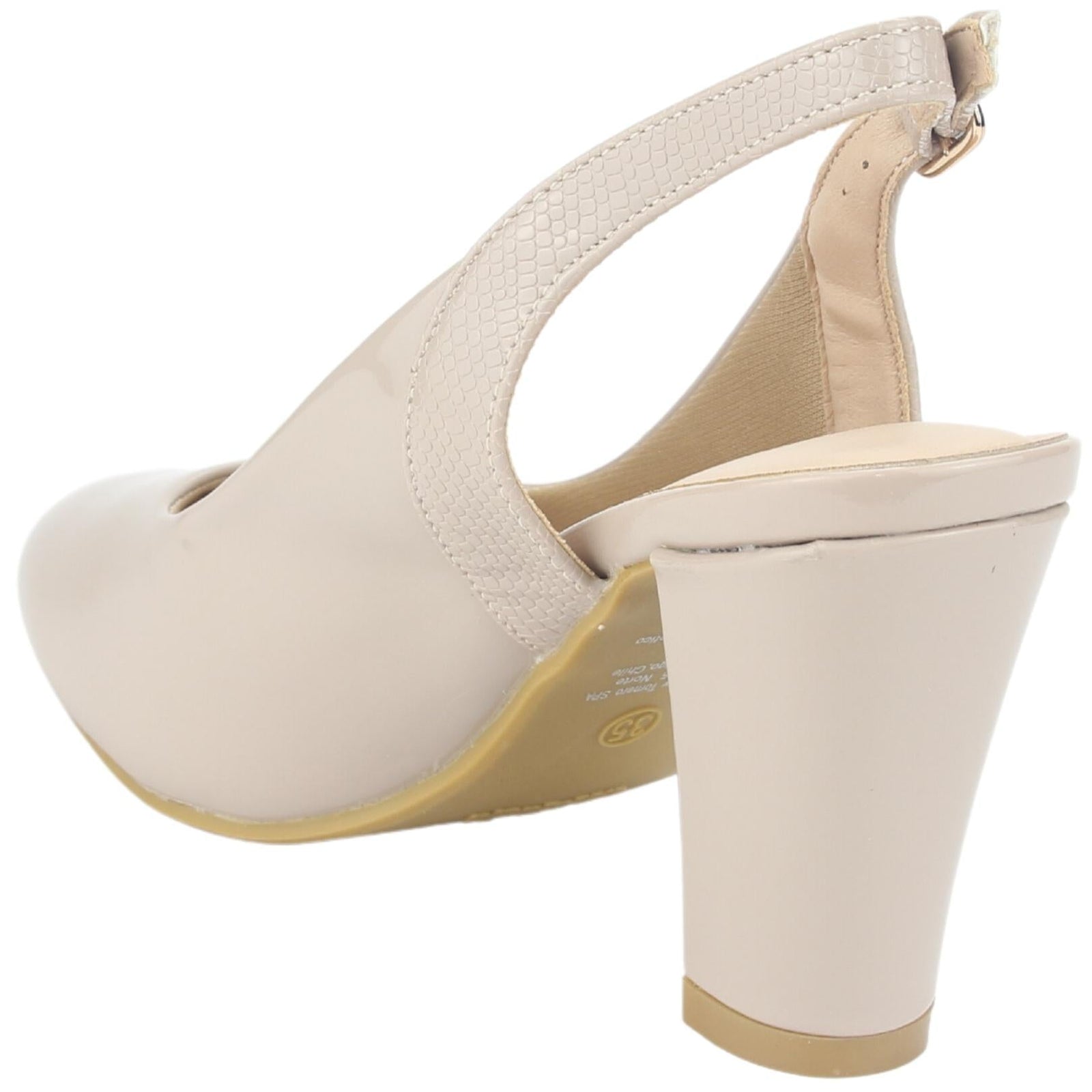 Zapato Chalada Mujer Cobna-7 Nude Casual