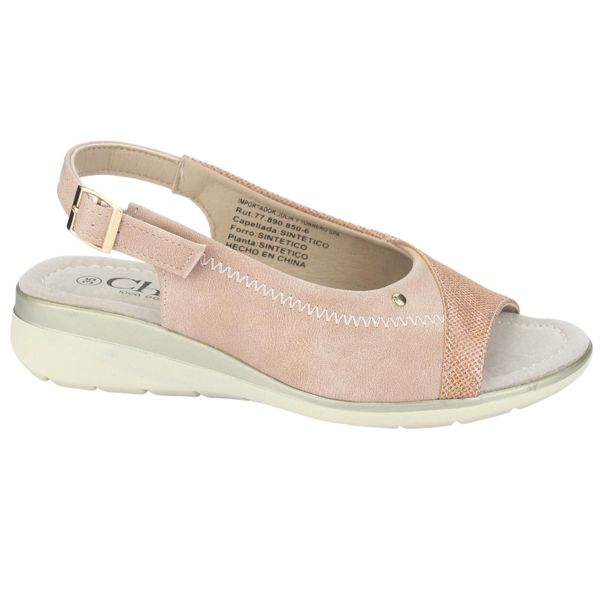 Sandalias Chalada Mujer 36-floro-5 Rosado