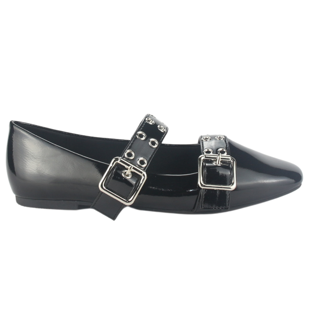 Ballerina Chalada Mujer Miu-7 Negro Casual
