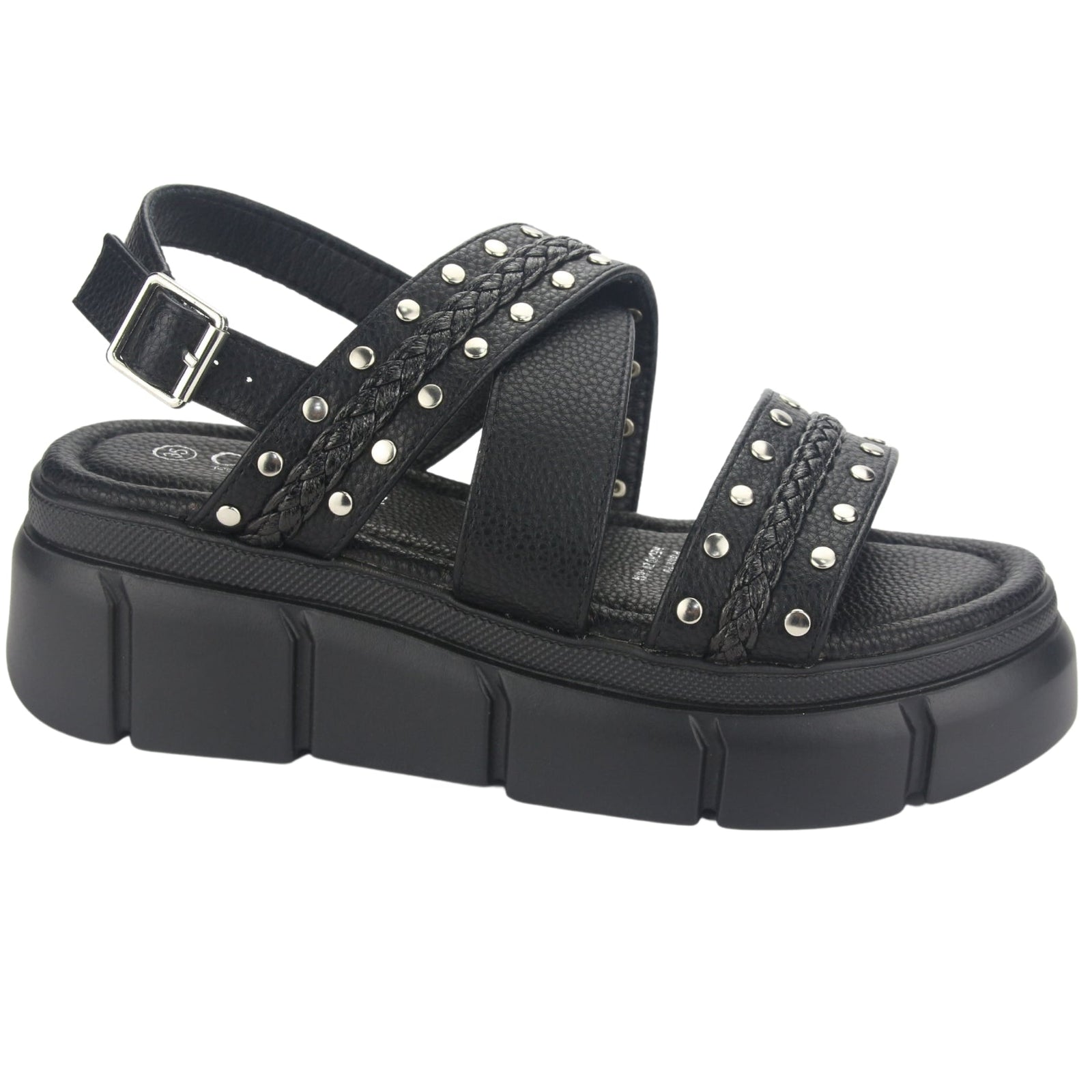 Sandalias Chalada Mujer 45-visa-2  Negro