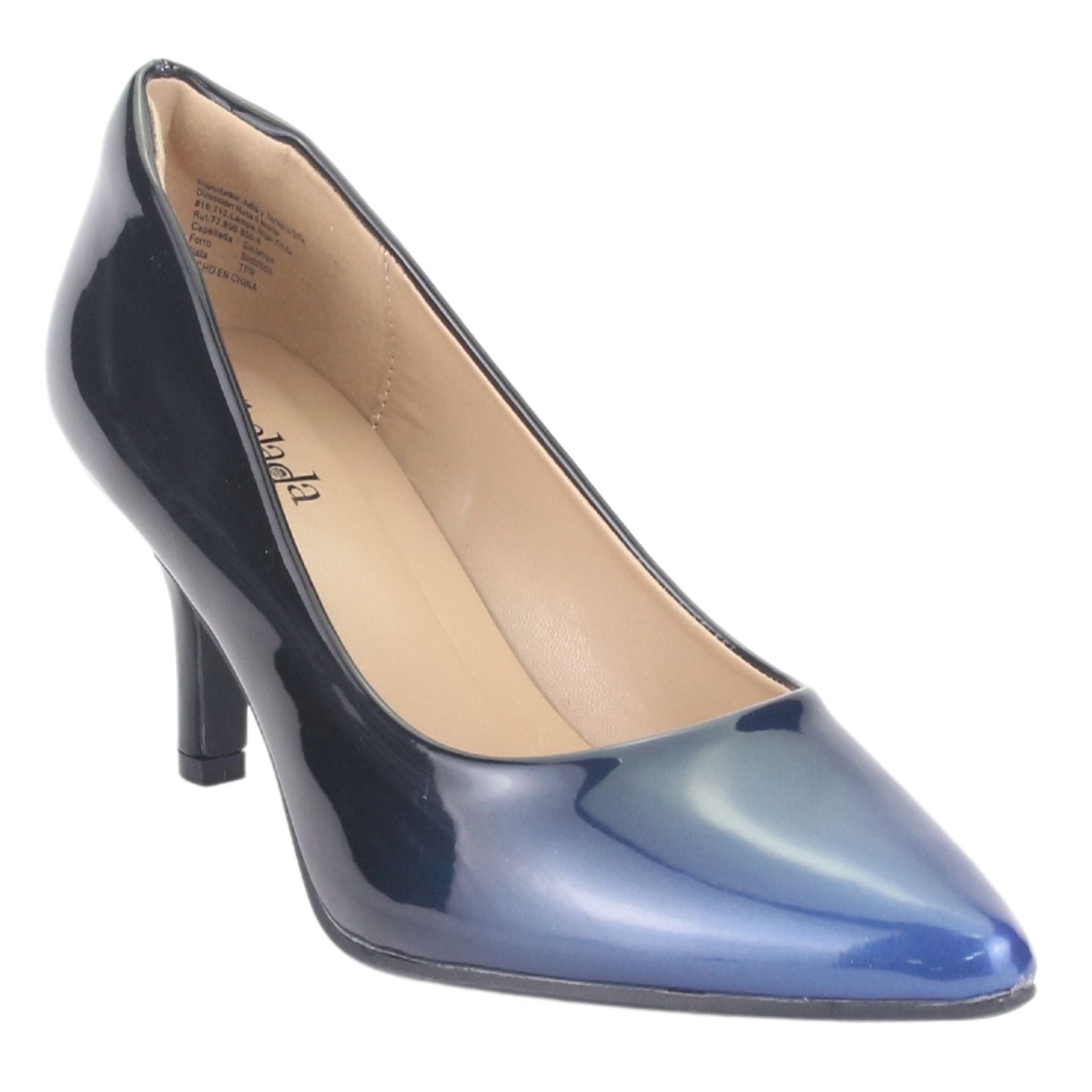 Zapato Chalada Mujer Regent-2 Negro Fiesta