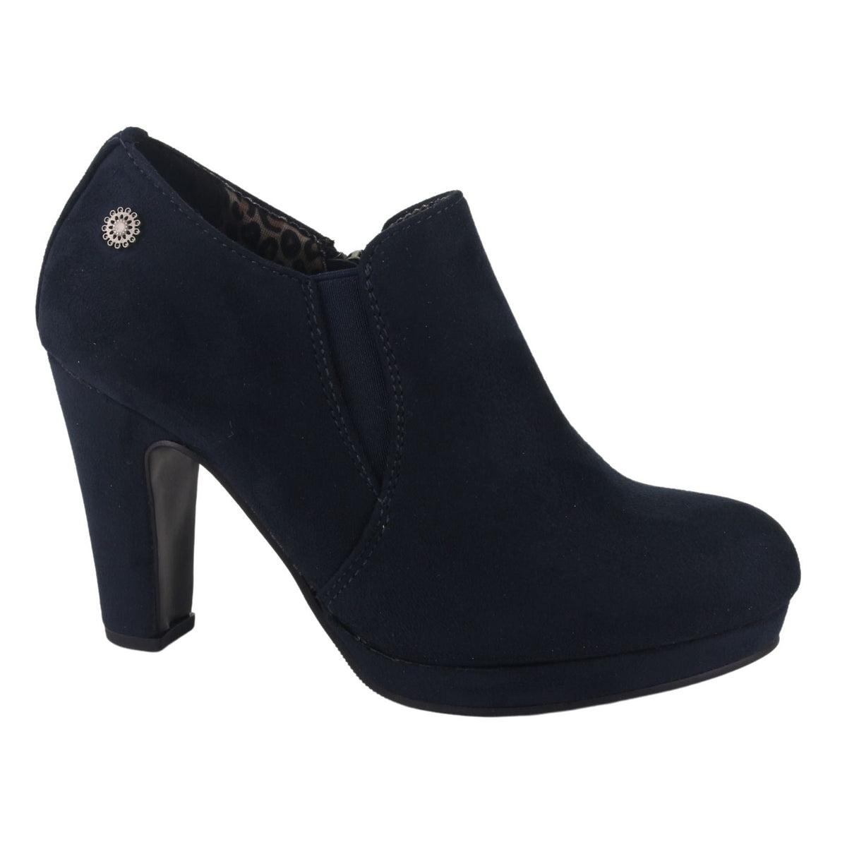 Botin Chalada Mujer Plataform-8 Azul Marino Casual