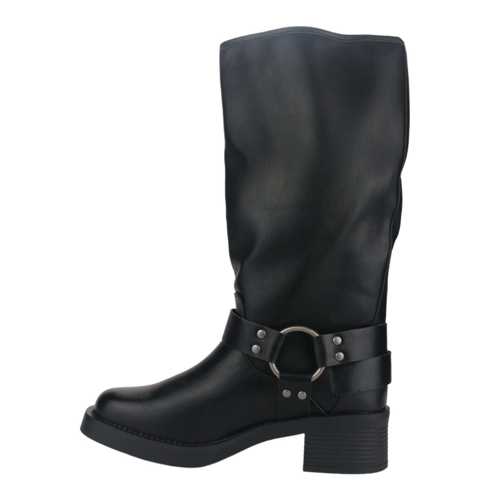Bota Chalada Mujer Biker-2 Negro Casual