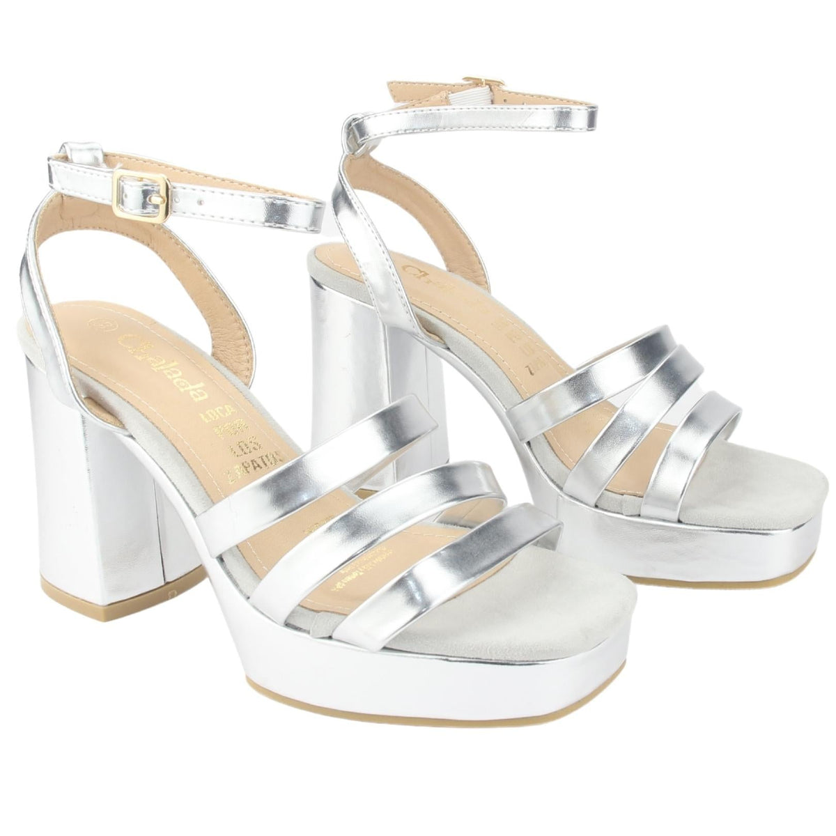 Sandalias Chalada Mujer 5-sussi-3  Plateado