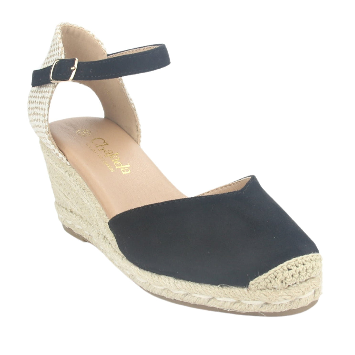 Alpargatas Chalada Mujer Penny-2 Negro Plataforma