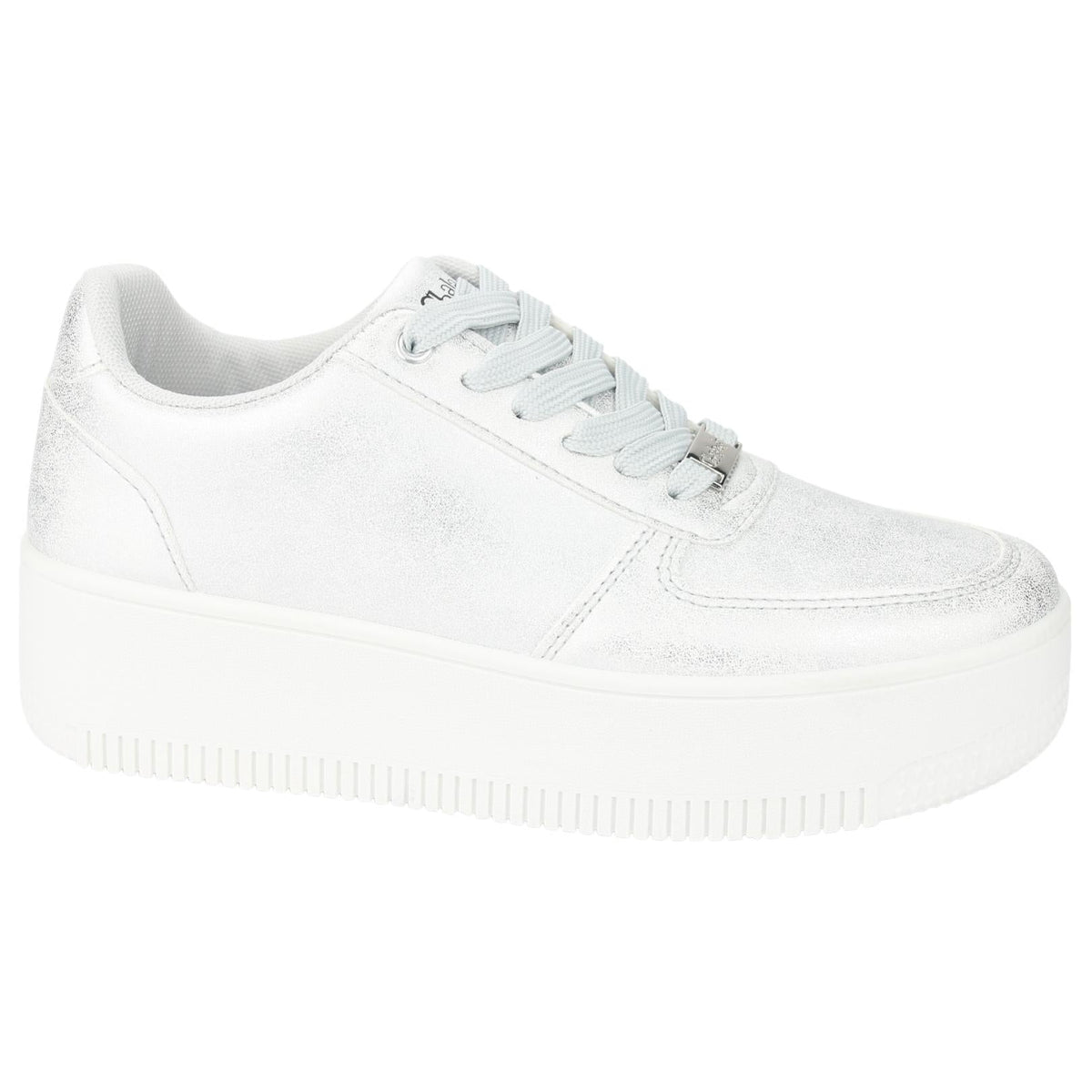 Zapatilla Chalada Mujer Metta-12 Plateado Urbano