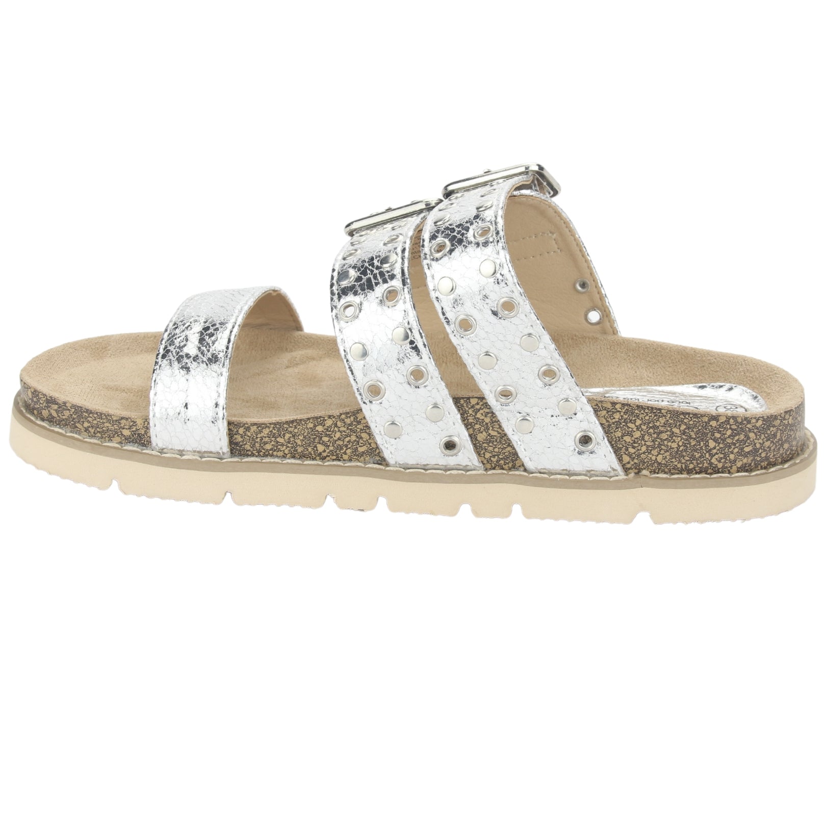 Sandalias Chalada Mujer 45-lila-12  Plata Plateado