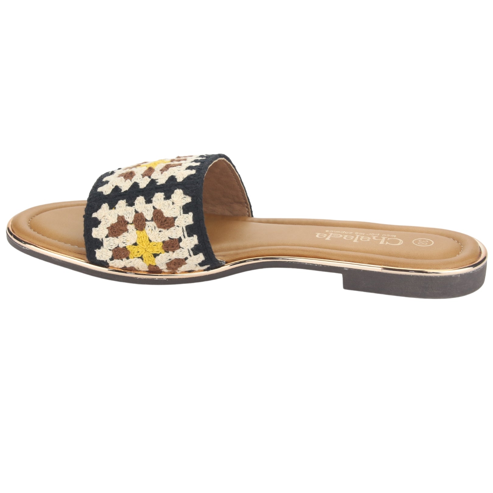 Sandalias Chalada Mujer 45-lila-15  Negro
