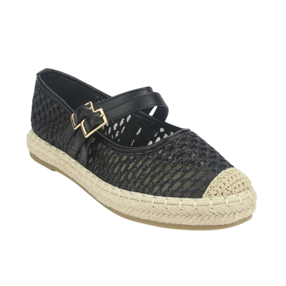 Alpargatas Chalada Mujer Dijon-12 Negro Casual