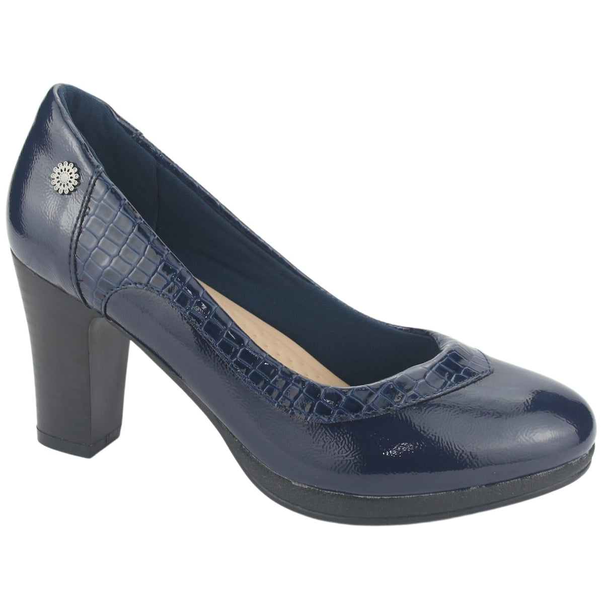 Zapato Chalada Mujer Dilly-12 Azul Marino Casual