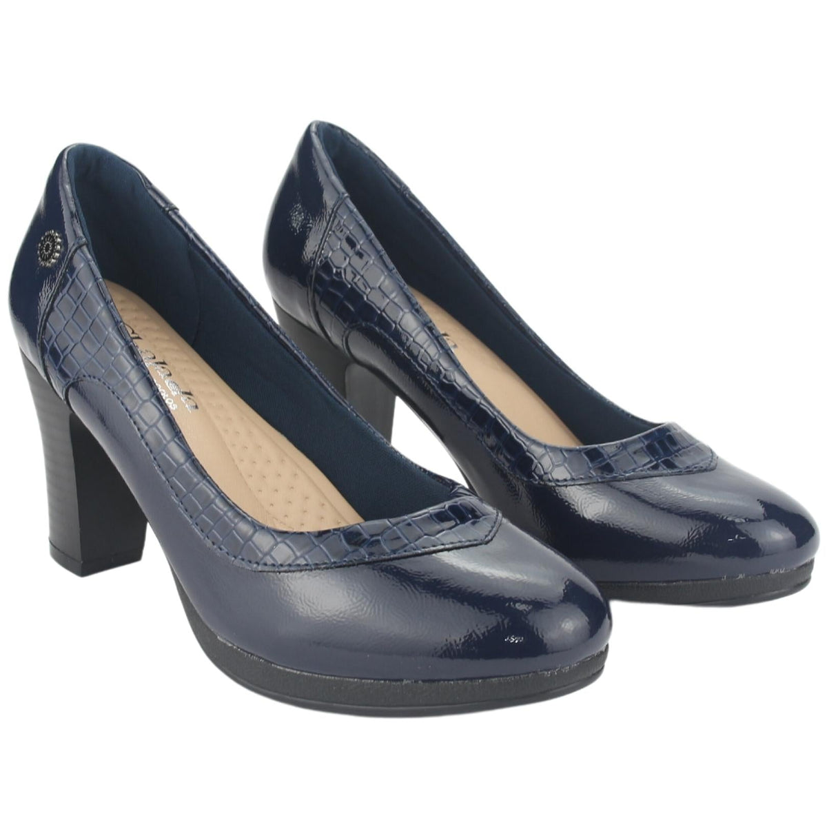Zapato Chalada Mujer Dilly-12 Azul Marino Casual
