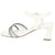 Sandalias Chalada Mujer 5-murcia-2  Blanco Plateado