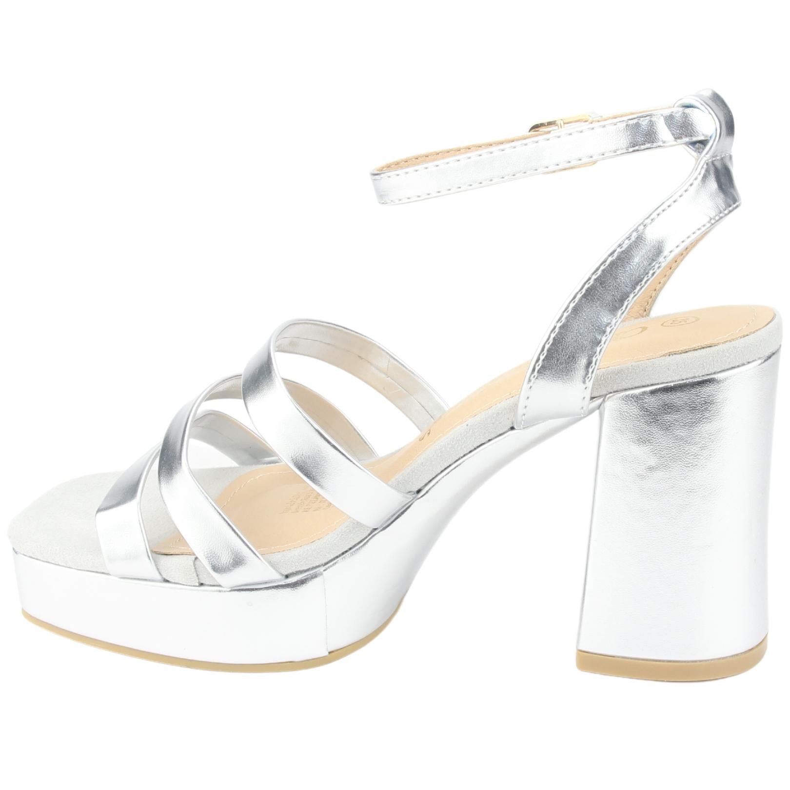 Sandalias Chalada Mujer 5-sussi-3 Plata Plateado