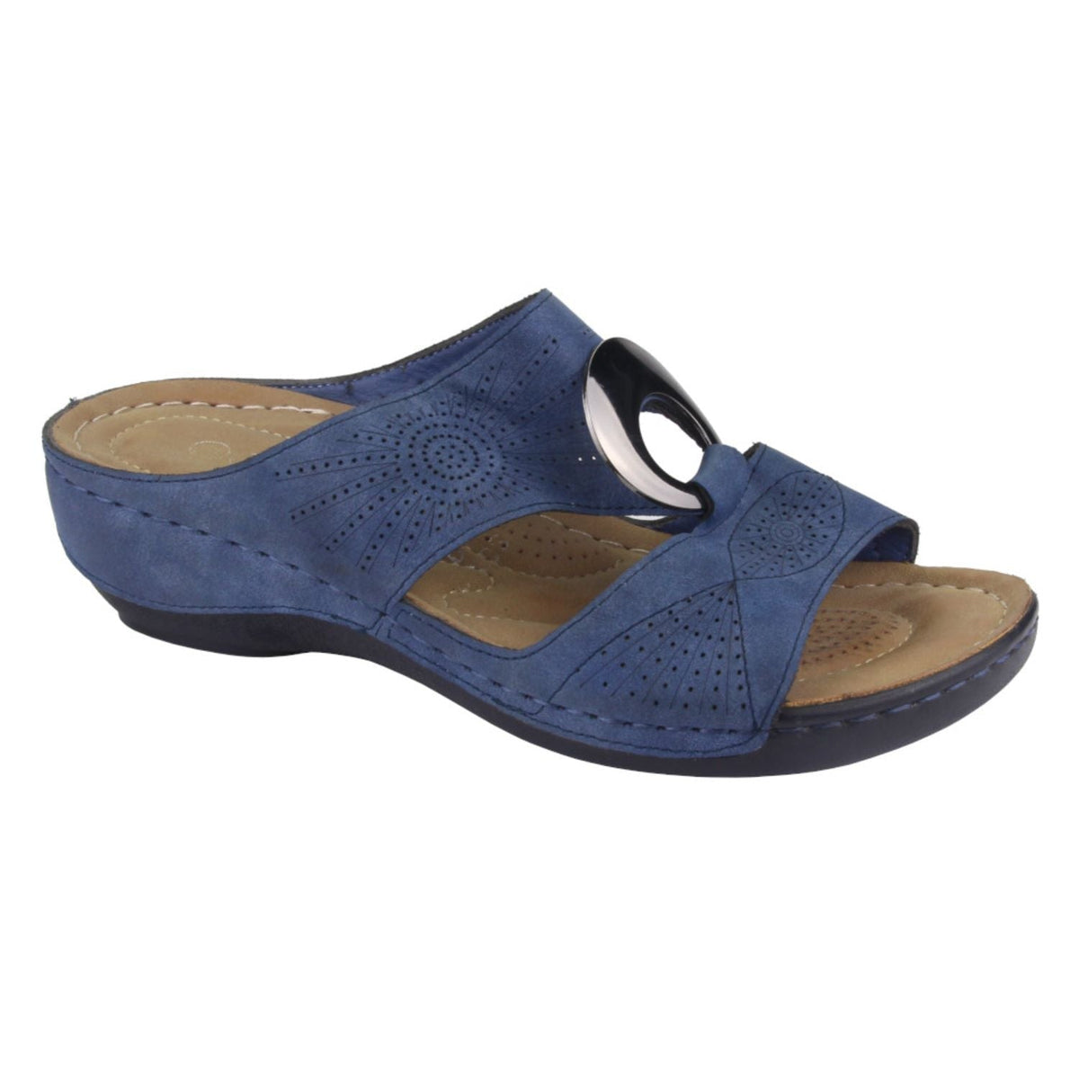 Sandalias Chalada Mujer 15-kon-5 Azul Marino