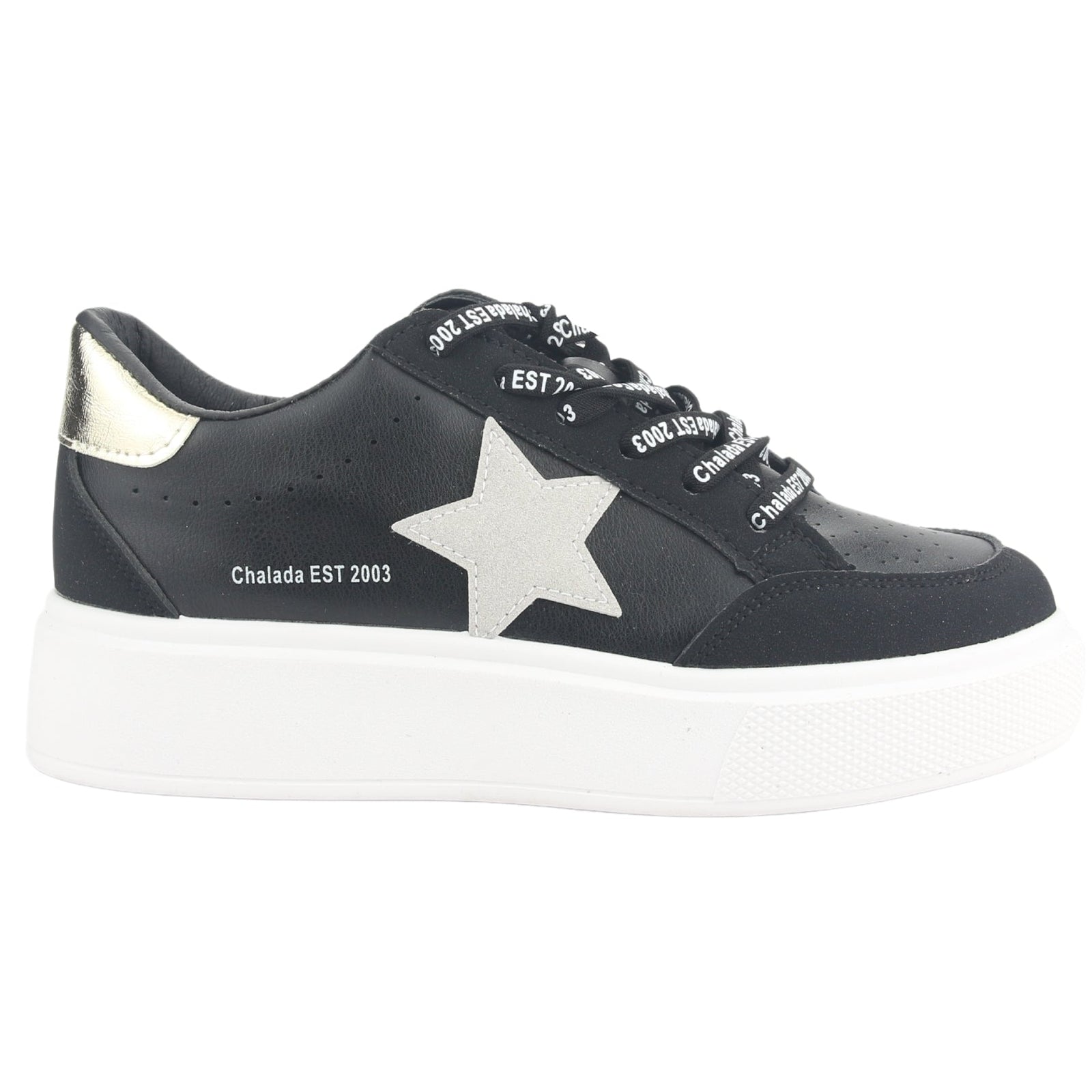 Zapatilla Chalada Mujer Candy-36 Negro Urbano