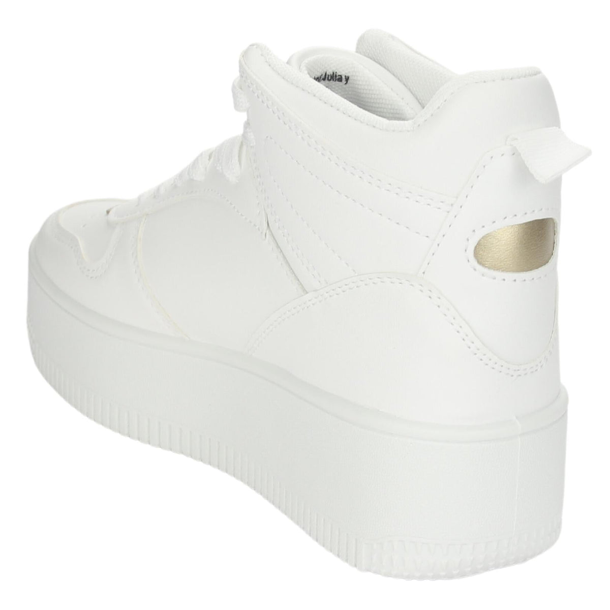 Zapatilla Chalada Mujer Metta-9 Blanco Oro Urbano