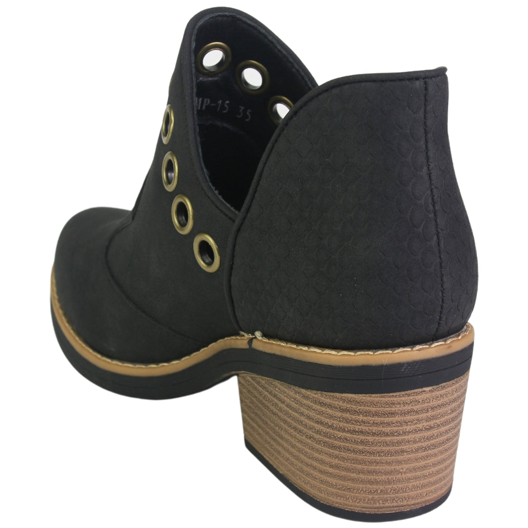 Botin Chalada Mujer Camp-15 Negro Casual