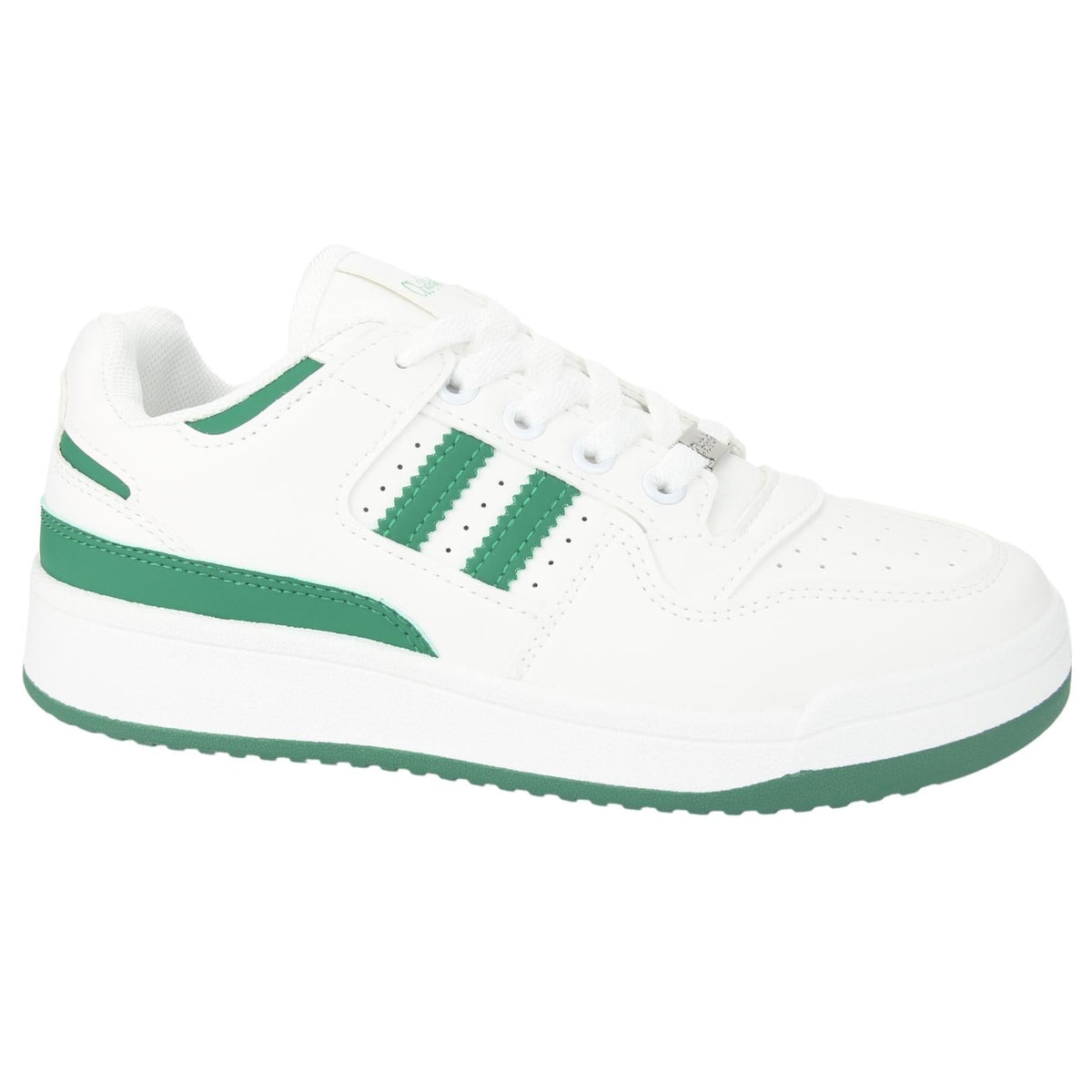 Zapatilla Chalada Mujer Juve-1 Blanco Verde Urbano