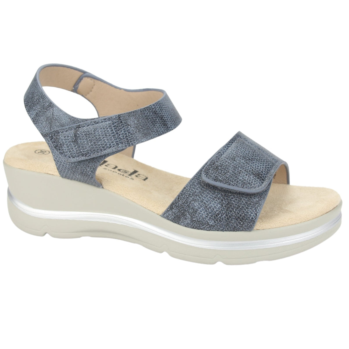 Sandalias Chalada Mujer 36-fairly-2 Azul Acero Claro