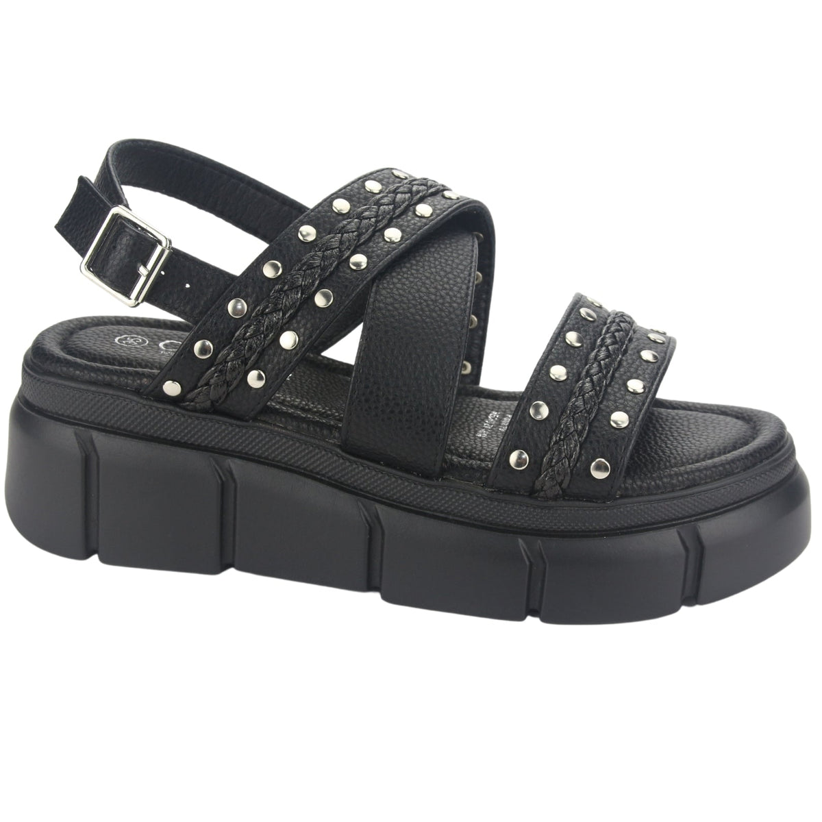 Sandalias Chalada Mujer 45-visa-2  Negro