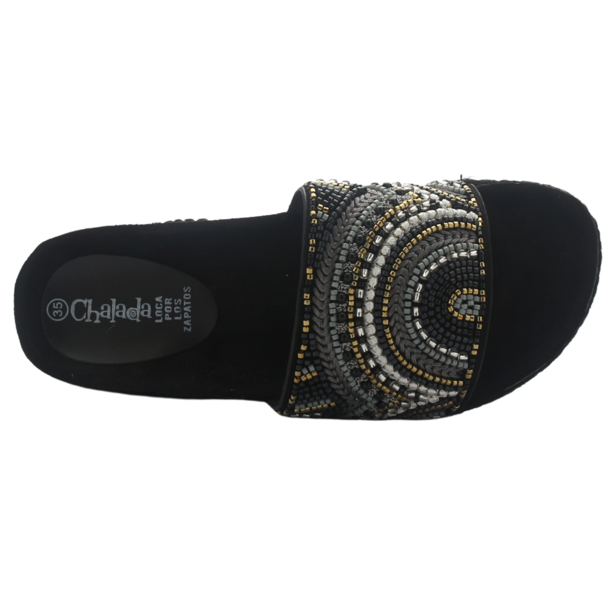 Sandalia  Chalada Mujer  Stork-11 Negro Casual