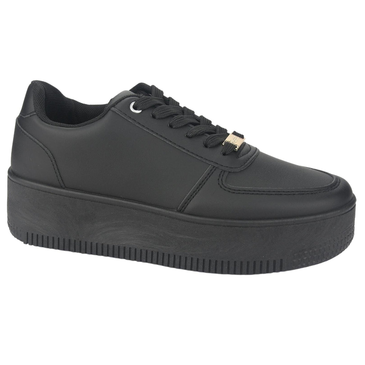Zapatilla Chalada Mujer Metta-12 Negro Urbano