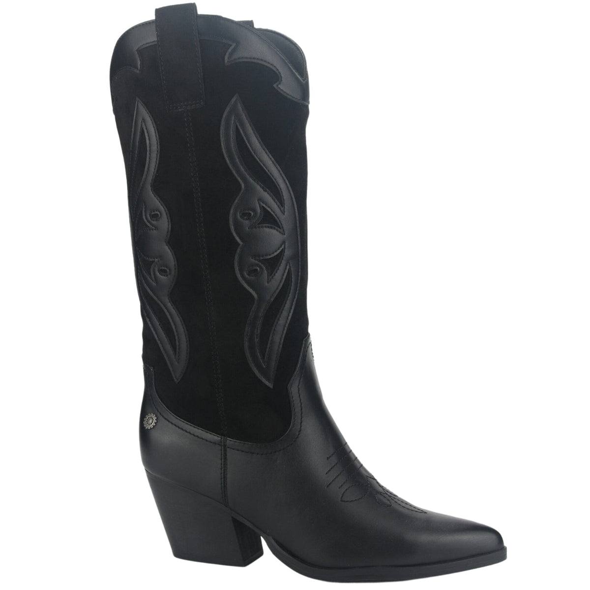 Bota Chalada Mujer Westnew-1 Negro Casual