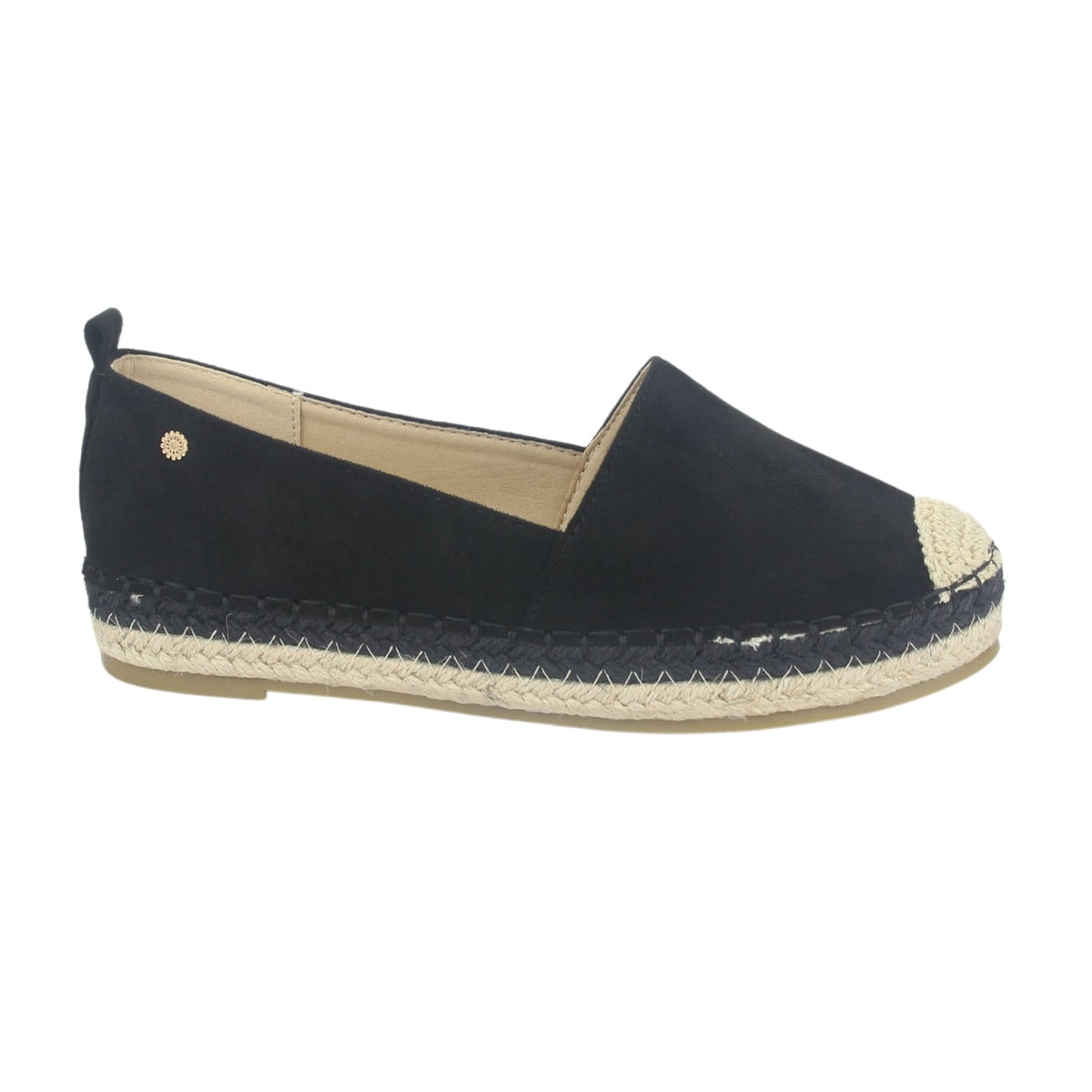 Alpargatas Chalada Mujer Dijon-10 Negro Casual