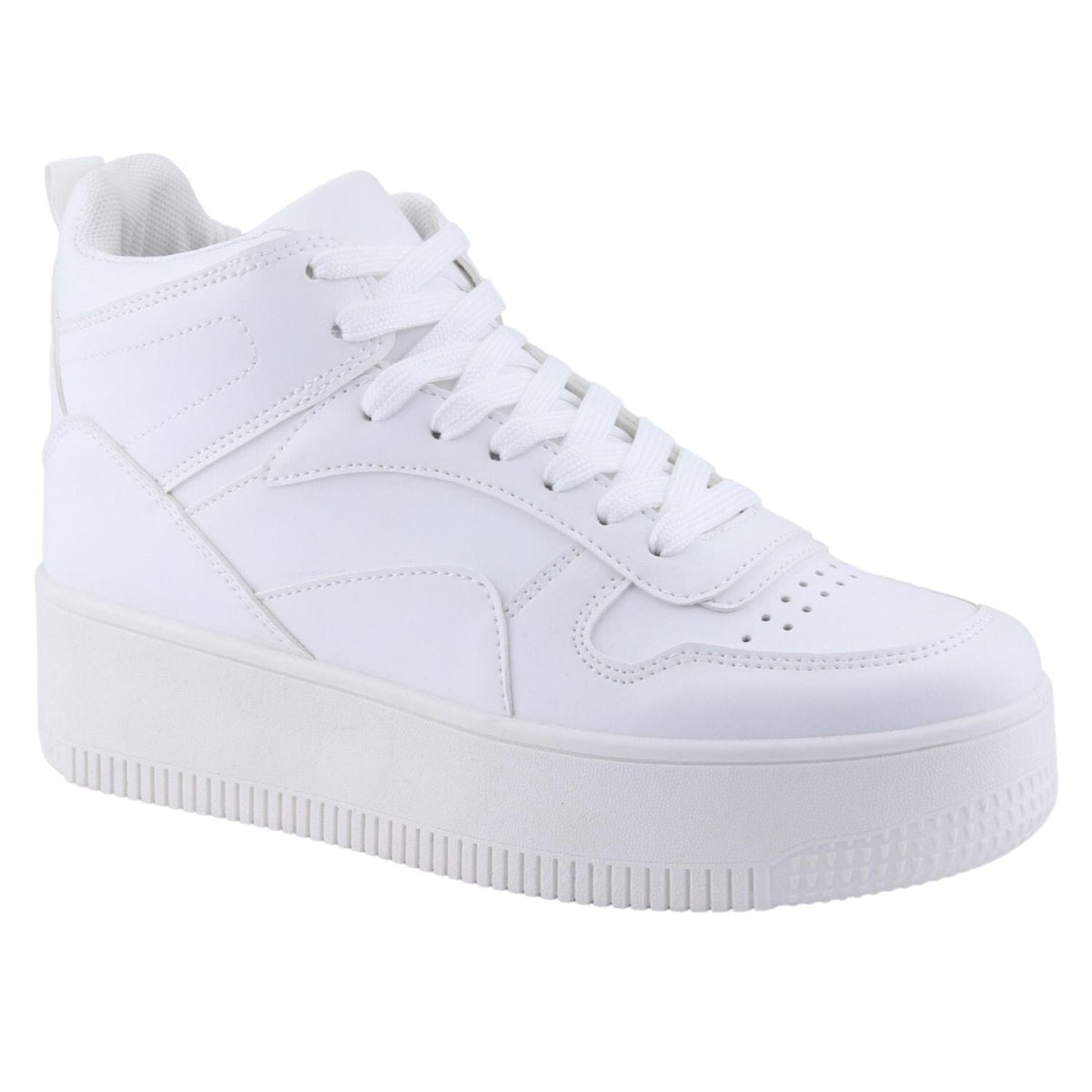 Zapatilla Chalada Mujer Metta-8 Blanco Plataforma