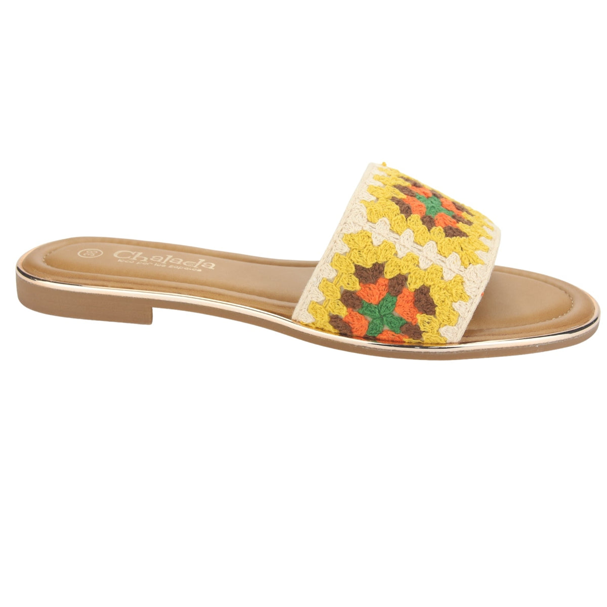 Sandalias Chalada Mujer 45-lila-15 Amarillo