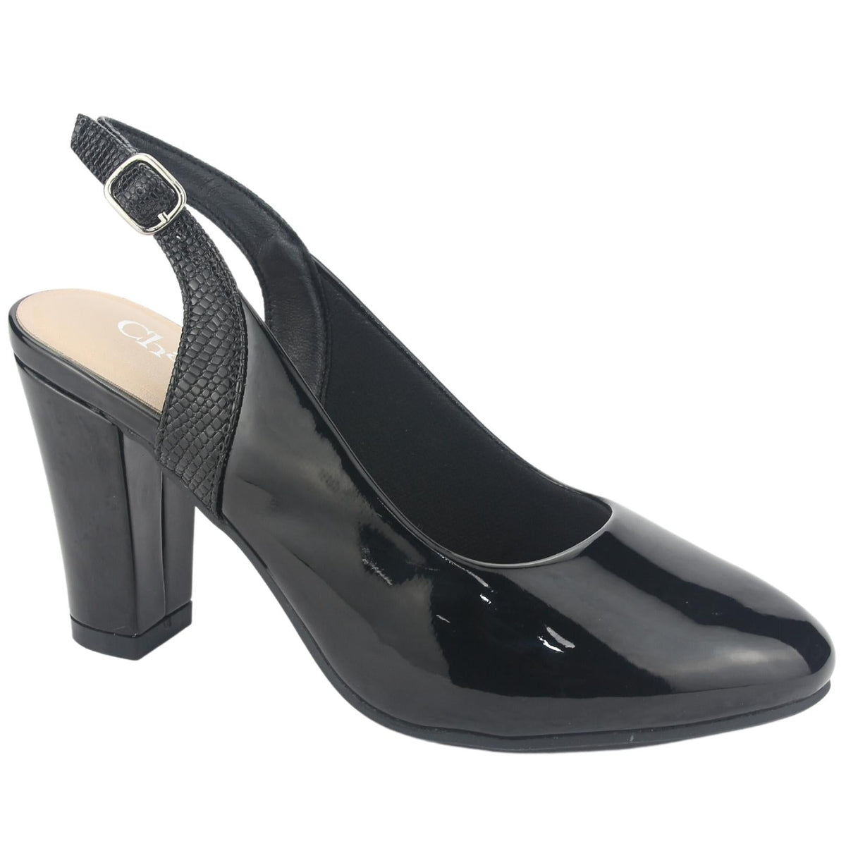 Zapato Chalada Mujer Cobna-7 Negro Casual