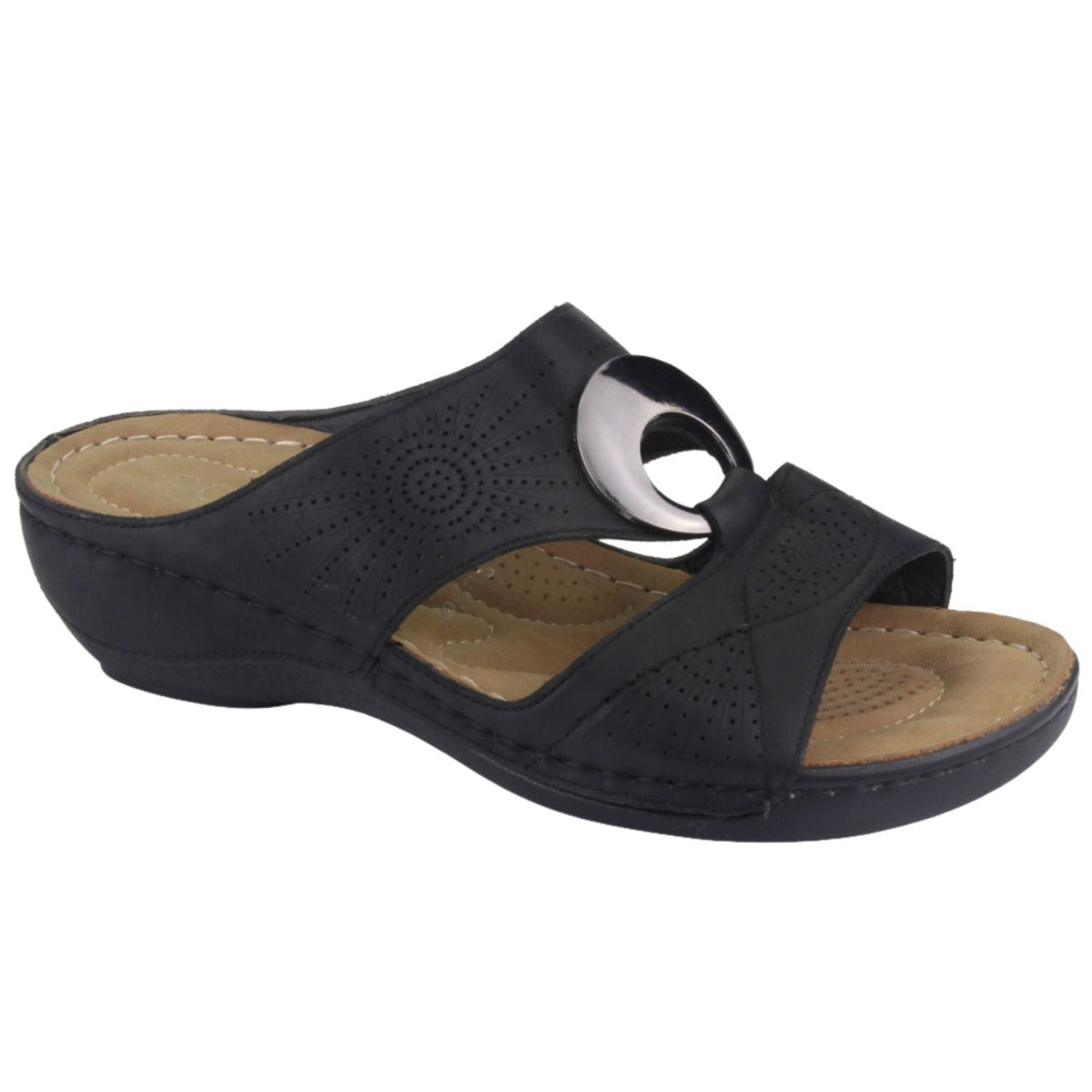 Sandalias Chalada Mujer 15-kon-5  Negro