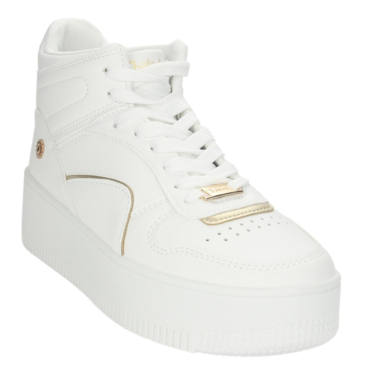 Zapatilla Chalada Mujer Metta-9 Blanco Oro Urbano