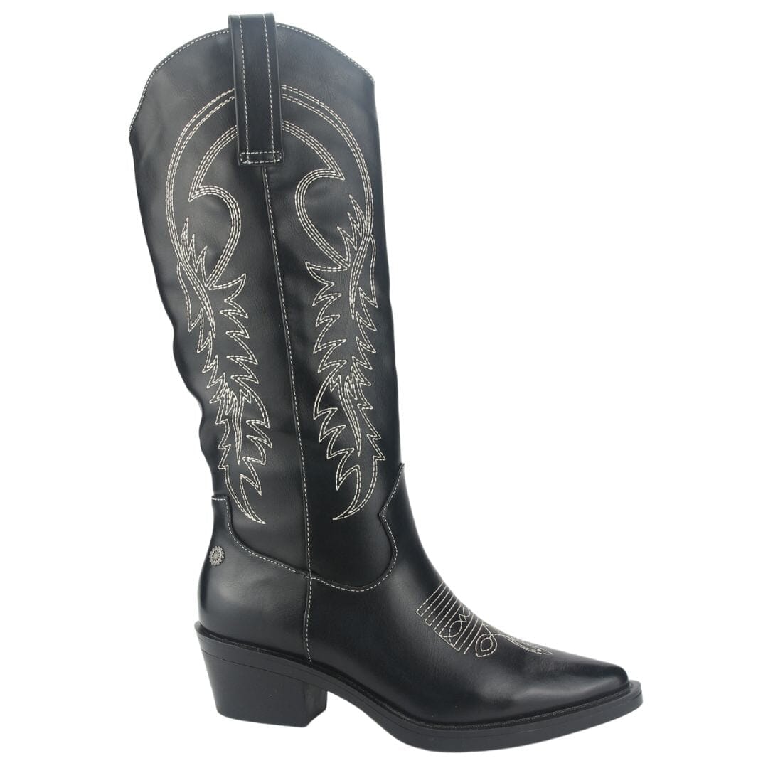 Bota Chalada Mujer West-20 Negro Casual