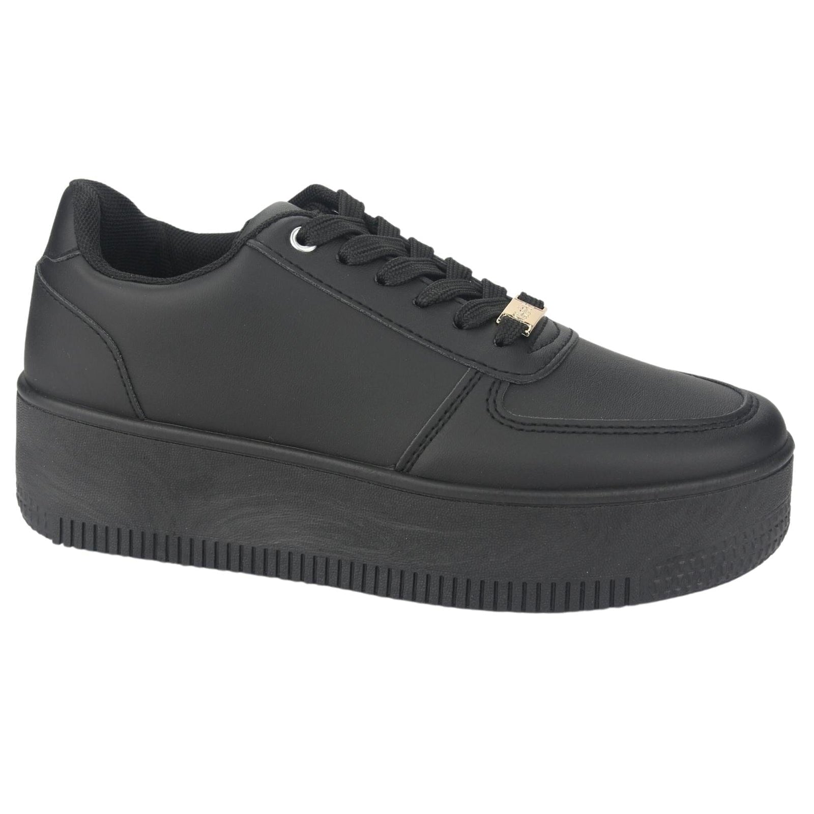 Zapatilla Chalada Mujer Metta-12 Negro Urbano