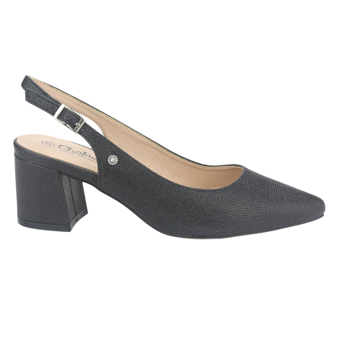 Zapato Chalada Mujer Faiza-1 Negro Casual