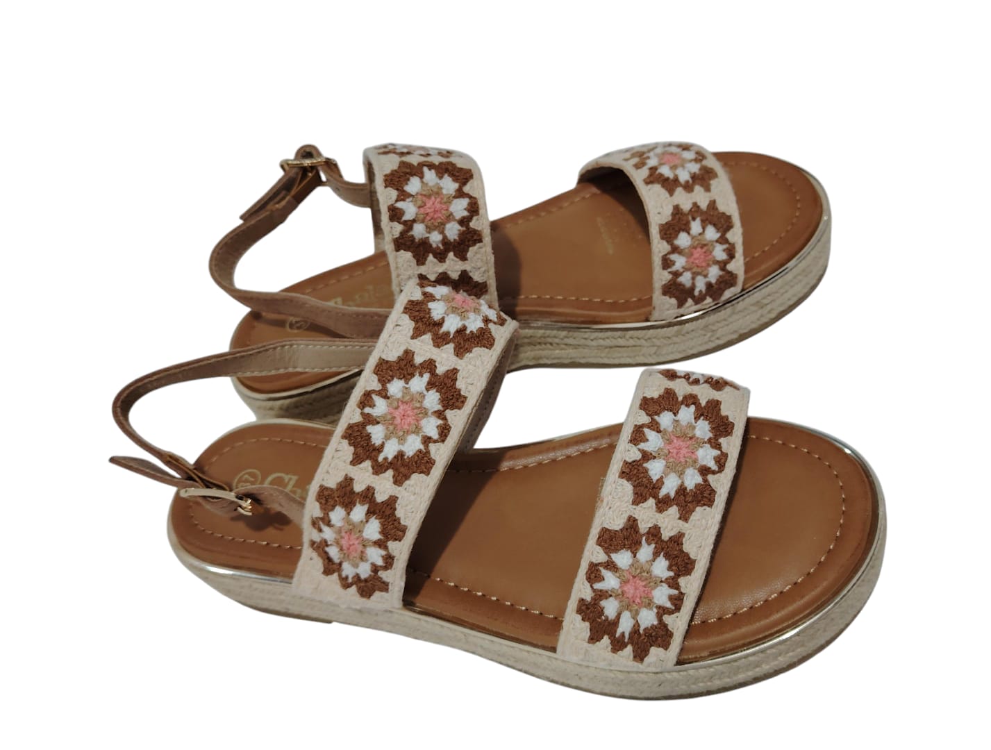 Sandalias Chalada Mujer 45-lila-16  Beige