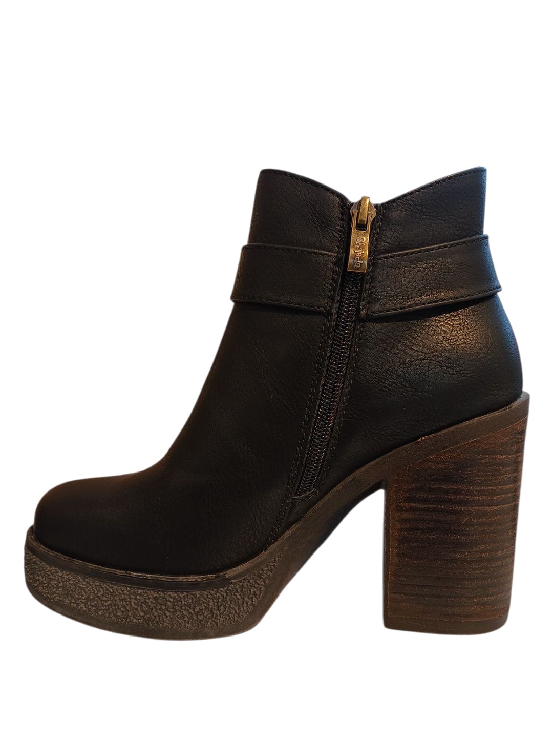 Botin Mujer Casual Ella-15 Color Negro