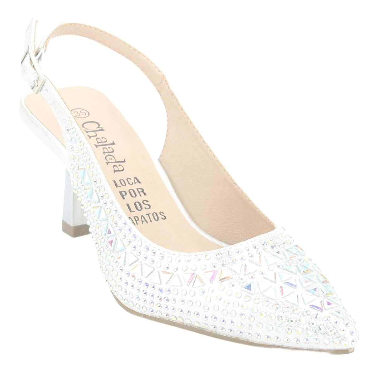 Zapato Chalada Mujer Hot-70 Plateado Casual