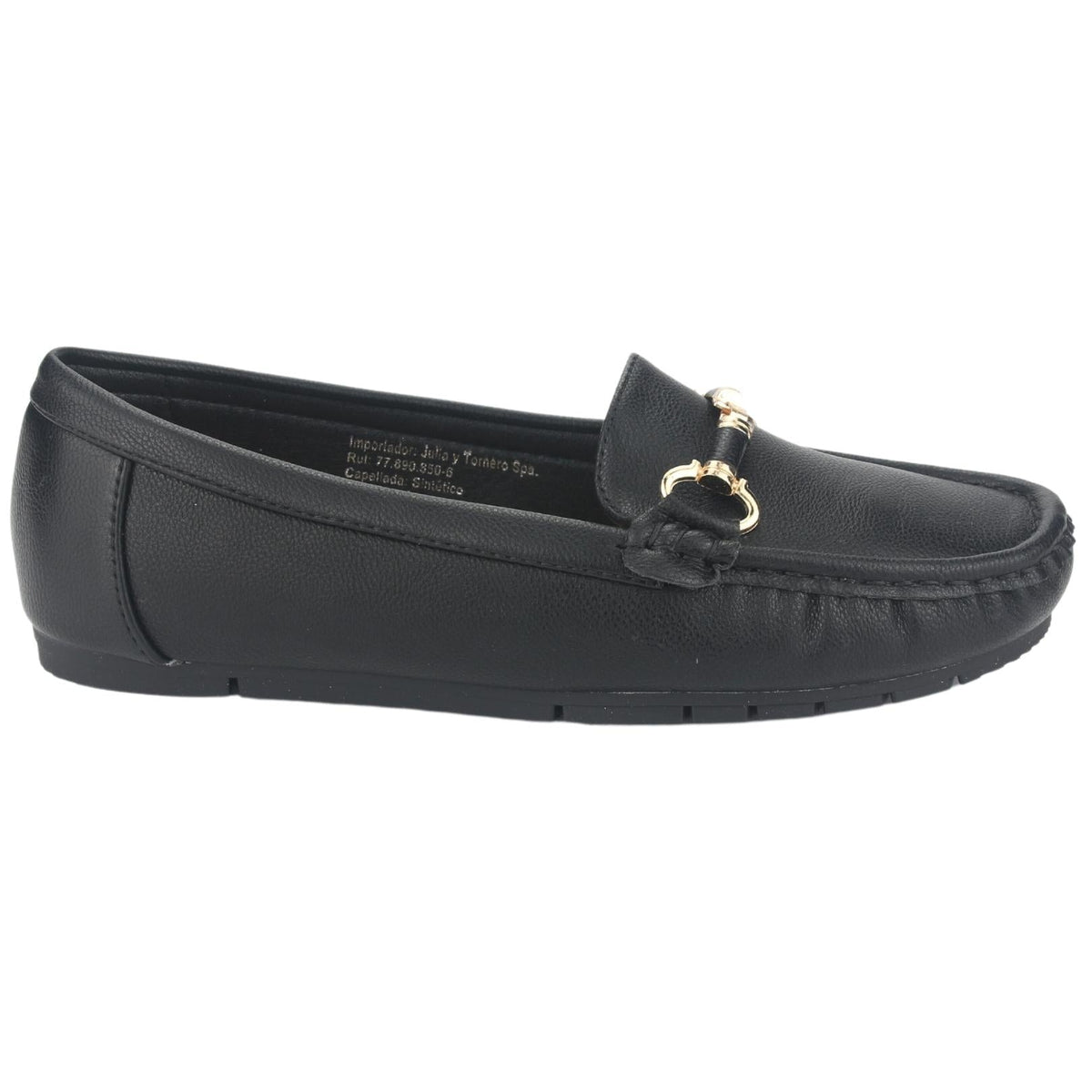 Mocasin Chalada Mujer Cusco-36 Negro Casual