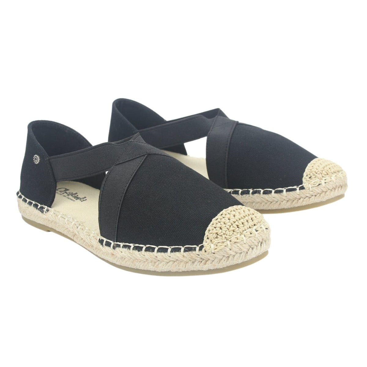 Alpargatas Chalada Mujer Dijon-14 Negro Casual