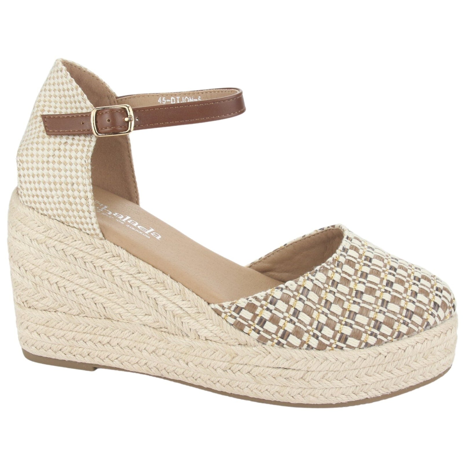 Sandalias Chalada Mujer 45-dijon-5  Beige