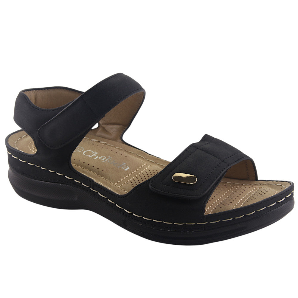 Sandalias Chalada Mujer 15-kon-15  Negro