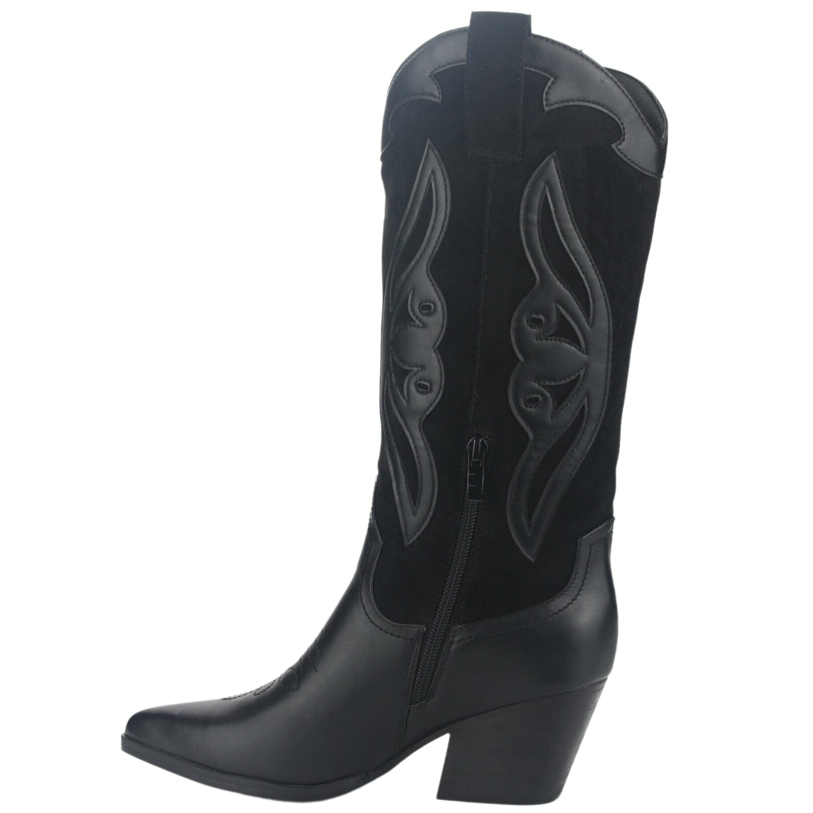 Bota Chalada Mujer Westnew-1 Negro Casual Botas Taco Chalada