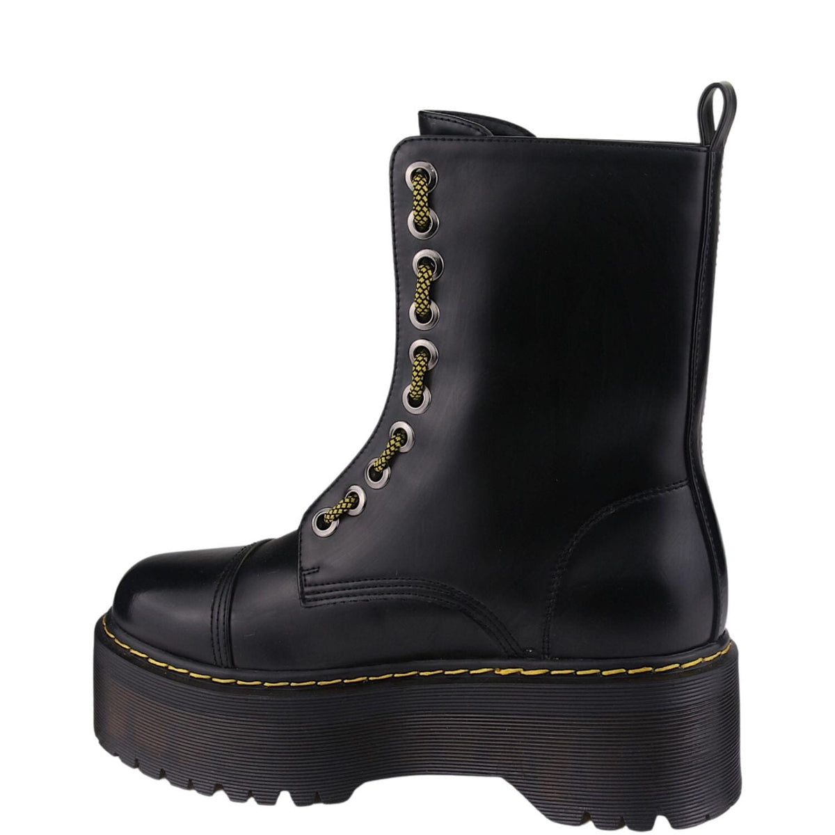 Botin Chalada Mujer Poolh-15 Negro Plataforma