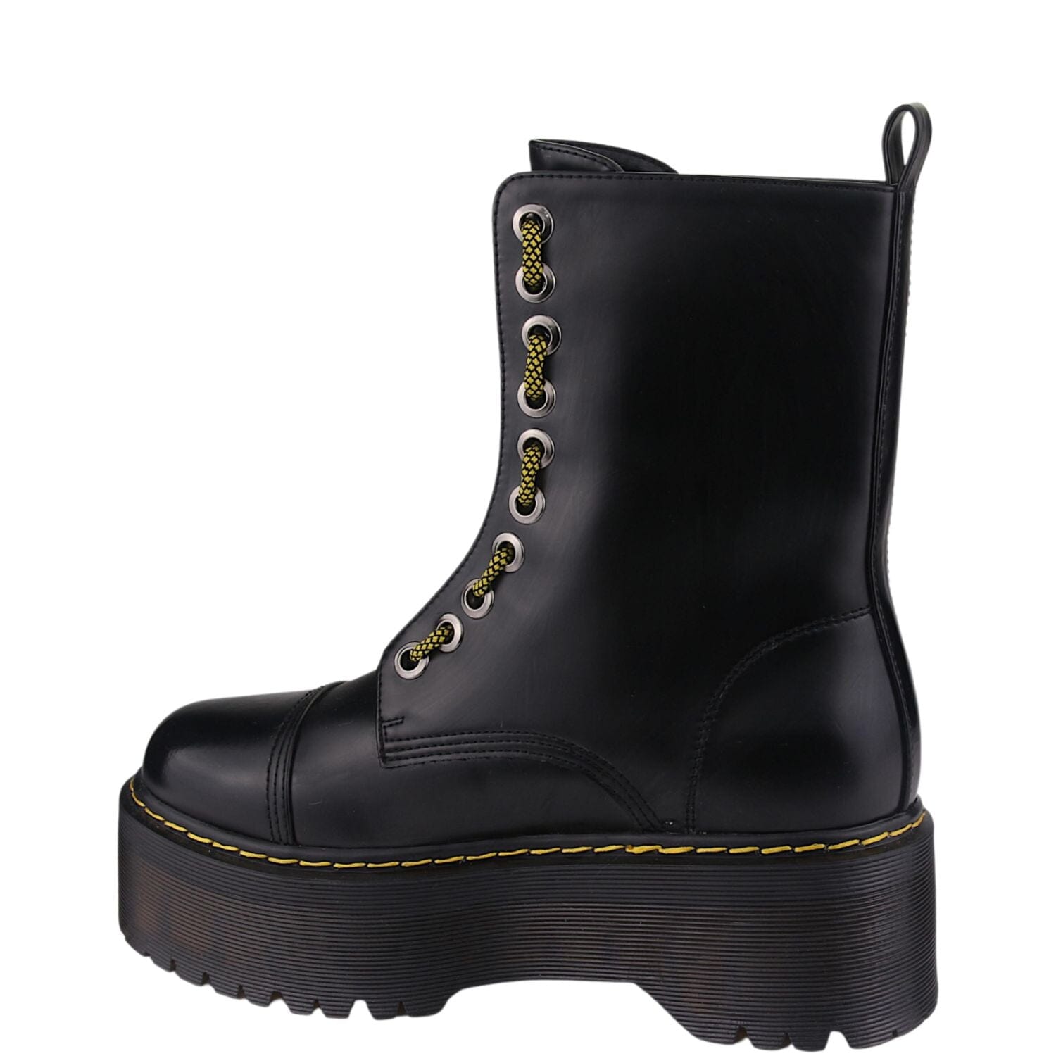 Botin Chalada Mujer 38-Poolh-15 Negro Plataforma Botines Chalada
